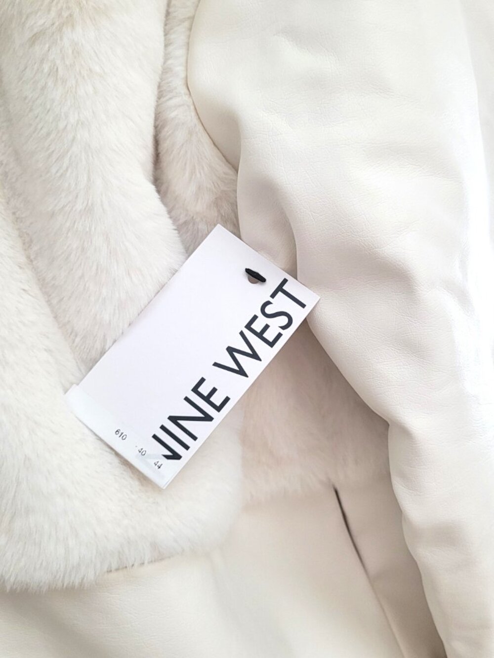 Nine West Daisy Dew Moto Jacket NWT - Picture 5 of 10